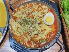 芝士辣炒年糕-弘益铭家九炙社韩国烤肉料理(尚美店)
