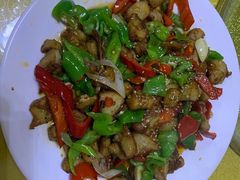 爆炒野生狗鱼块-煲来饱去冷水鱼