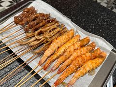 -何妹湿辣牛肉·粤式烧烤砂煲(桂雅路店)