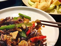 鸡枞菌爆八爪鱼-外婆家(义乌新光汇购物中心店)