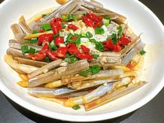 葱油竹蛏-健眺小海鲜(临海后山店)