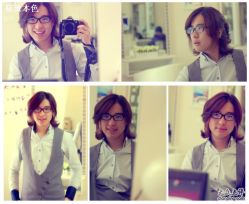 雅松老师自拍-极致·本色 发型工作室