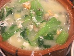 咸蛋黄芥菜煲-紫金食坊(江南西路店)
