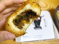 香菜驴肉火烧-群生记 群生驴肉 火烧(朝阳站店)