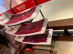 鲜牛肉-左庭右院鲜牛肉火锅(新梅广场店)