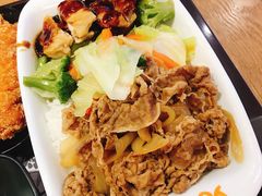 牛肉煎鸡双拼饭-吉野家(南昌铜锣湾店)