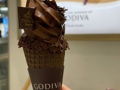 GODIVA黑巧克力冰淇淋-GODIVA(港汇恒隆广场)