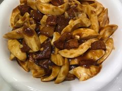 家常蛋白烧肉-刘胖子家常菜·蹄花焖藕(中南店)