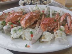 清蒸野生螃蟹-海门岛七号餐厅