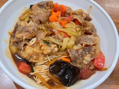 酸菜肥牛面-爱家面馆(常州总店)