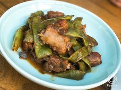 排骨焖扁豆-一轩饺子馆(丽都店)