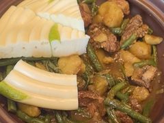 排骨豆角烀饼-盛百味·家宴餐厅(霸州分店)