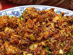 孜然羊肉-北大地皖峰饭馆