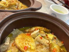 煎豆腐焖荷包蛋-湘桂人酒楼(西便门店)