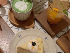 小熊抹茶拿铁-懒鱼时光馆(沙坪坝店)