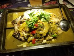 清江鱼-探炉·香辣豆花烤鱼(雄峰城店)