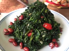 炝拌灰灰菜-长安大牌档之西安博物院文化餐厅(中贸店)