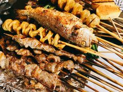 热气羊肉串-云晓光头烧烤吧(盛夏店)