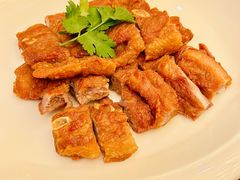 金黄酥炸虾酱骨-汕头龙光喜来登酒店-采悦轩中餐厅