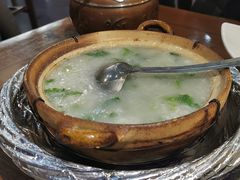 咸猪骨芥菜粥-广州海鲜酒楼(长丰园店)