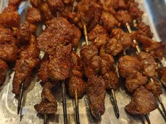烤羊肉串-聚雅美食