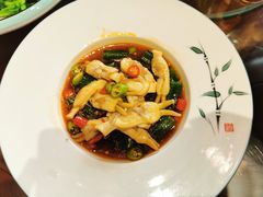 -东来菜馆•手抓海鲜家常菜•海鲜锅贴(鸽子窝店)