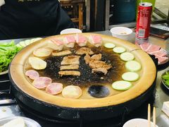 -老姐石板烧烤+铜炭火锅(总店)