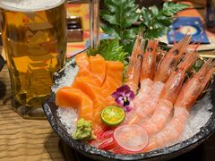 三文鱼刺身-肉魁屋·烧肉·烧鸟·酒场(高新店)