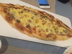 牛肉皮塔饼-伊斯坦布尔土耳其清真咖啡餐厅