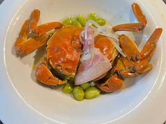 咸肉百叶蒸六月黄-蟹榭·本帮江浙菜·蟹宴(五角场合生汇商场店)