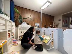 -康朴乐儿童学习桌椅(蓝色港湾店)