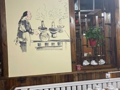 -果松木炭酸菜铜火锅·外婆参鸡汤