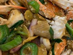 姜葱炒蟹-桥东喜碧海鲜街(水东街店)