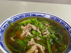 青椒肉丝面-大时代美食面馆