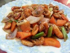 蒜香河虾-蓝国饭店