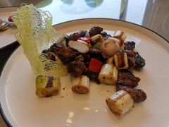 香煎牛肉粒-明翠湖品·湖景餐厅