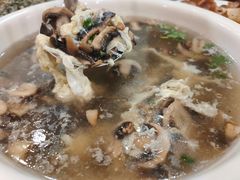 口蘑蛋花汤-土菜水饺村(宁夏路店)