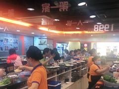 自助取餐区-呷哺呷哺(西单大悦城店)