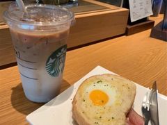 太阳蛋培根烤吐司-星巴克(1788广场店)