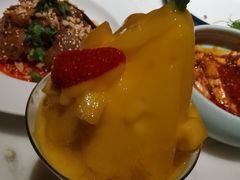 芒果沙冰-绿茶餐厅(深圳龙华天虹购物中心店)