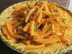 干煸土豆条-一撮毛美食城(全力一路店)