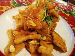 锅包肉-闯关东东北农家菜(崂山石老人店)