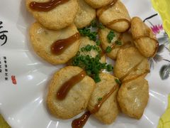 手打墨鱼饼-顺品美食店•现捞海鲜(海陵岛店)