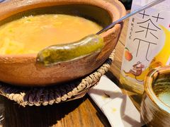 土豆里吃出来的禽类羽毛-水煮三国·川鲁江湖菜(香山店)