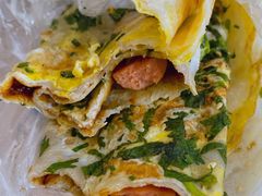 -正宗杂粮煎饼香软鸡蛋饼