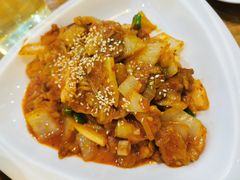 泡菜炒五花肉-朴鲸家正宗韩国料理(福田店)