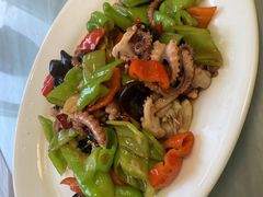 辣炒八爪鱼-宾朋海鲜饭庄(兴海路店)