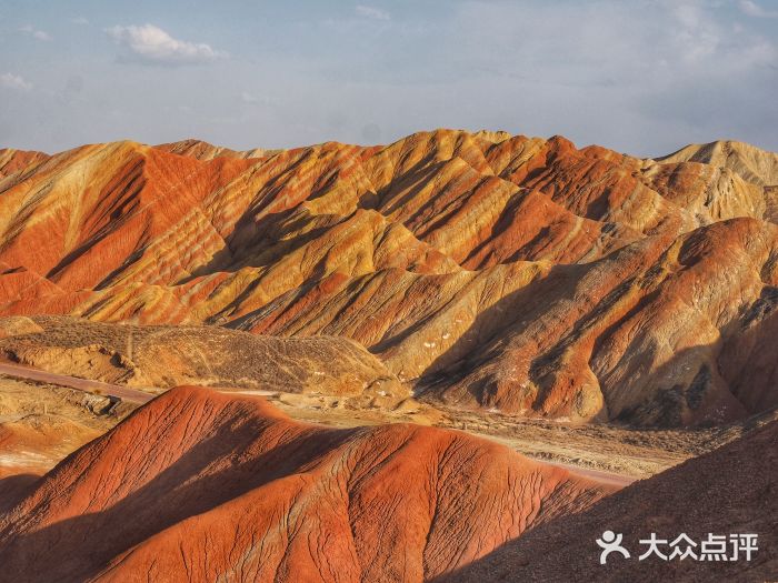 張掖七彩丹霞旅遊景區圖片