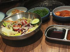 -明洞阿姨·韩式酱蟹烤肉·创意料理(三元桥店)