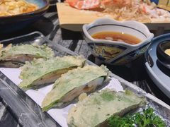 紫苏虾仁天妇罗-花见无国界料理(科林楼店)